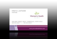 womens-health-services-business card-template